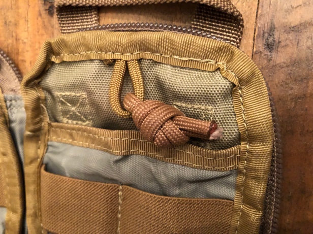 GEAR AID Fire Strang 550 paracord in a wallet