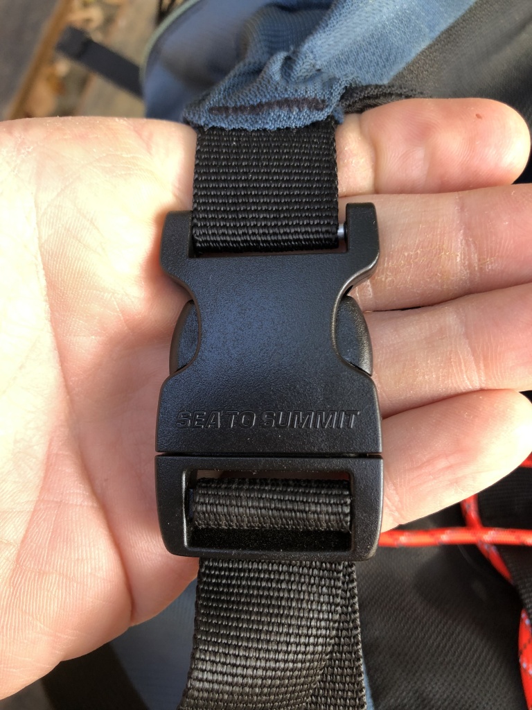 Connecting new Sea to Summit 1-Pin Side-Release Field Repair Buckle