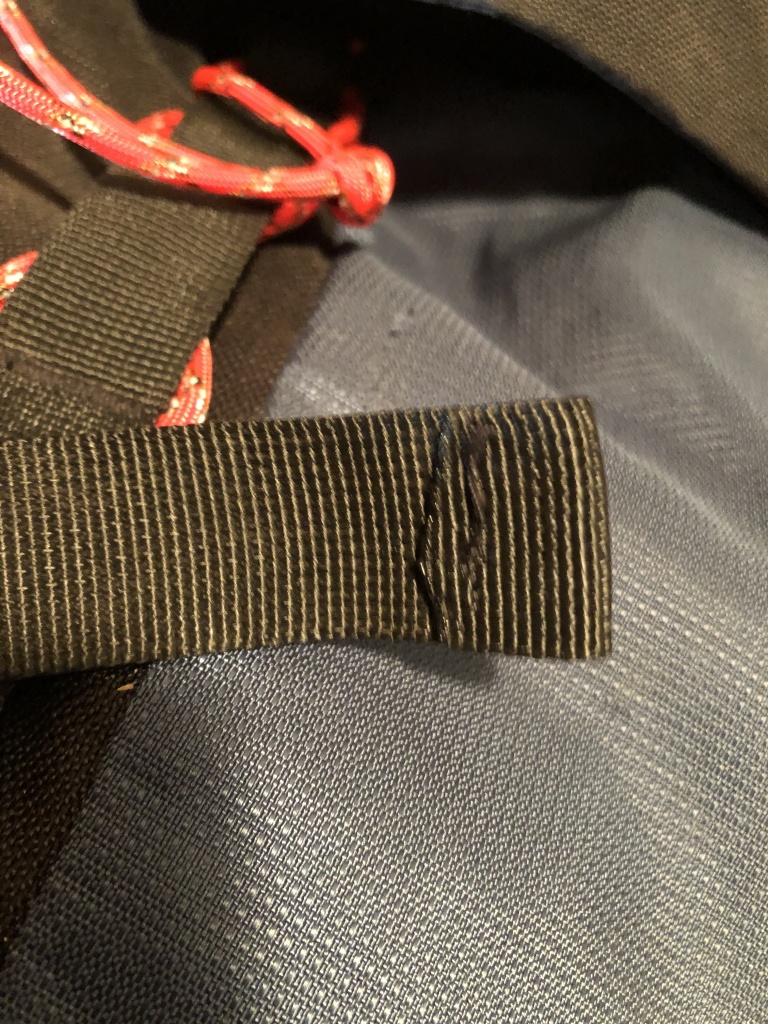 Sew in a strap stopper